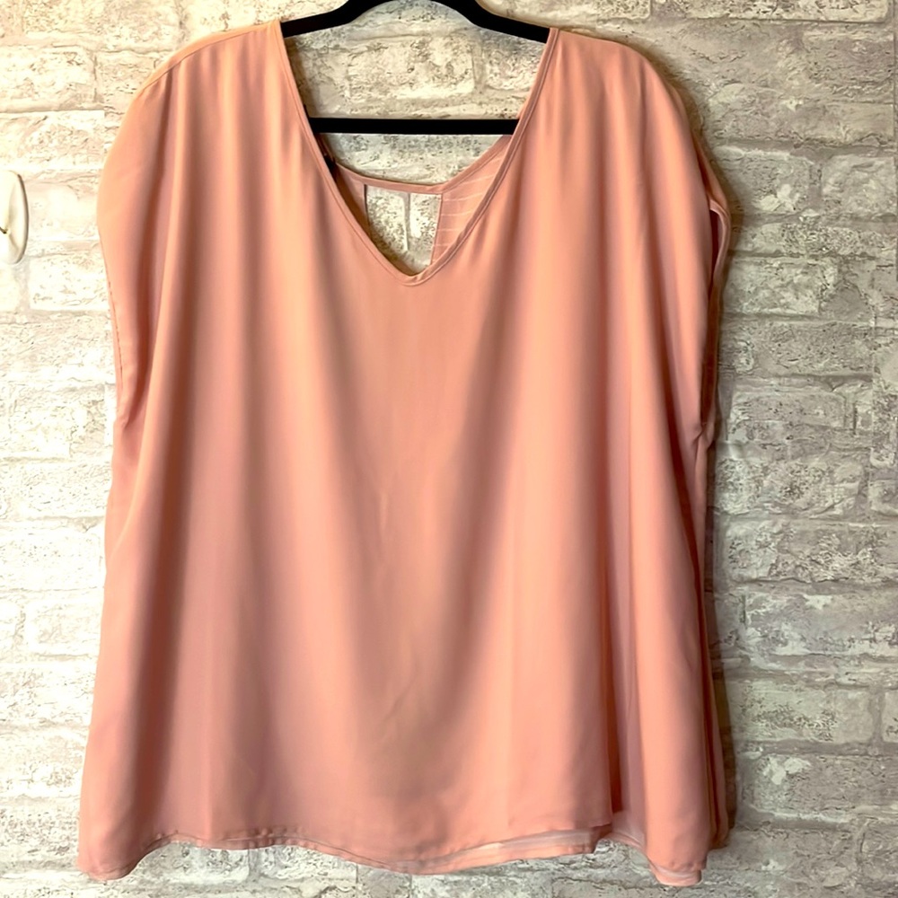 Michel Studio Reversible Blouse woman’s size 18
